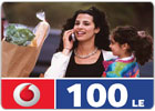 Vodafone credit- LE 100 card