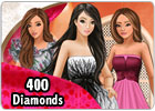 LadyPopular card - 400 diamonds