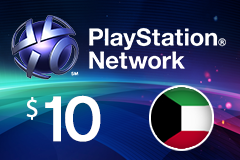 PlayStation Network - $10 PSN Card (Kuwait Store).