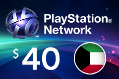 PlayStation Network - $40 PSN Card (Kuwait Store).
