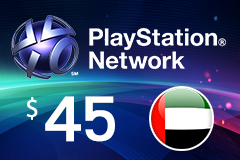 PlayStation Network - $45 PSN Card (UAE Store).