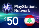 PlayStation Network - $50 PSN Card (Lebanon Store)