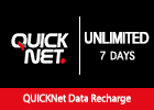 QUICKNet - Unlimited for 7 days