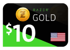 Razer Gold - $10 (US Store)