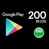 بطاقة هدايا جوجل بلاي بقيمة 200 ريال سعودي + خصم بقيمة 4 ريال سعودي على لعبة Clash of Clans (المتجر السعودي يعمل في المملكة العربية السعودية فقط).