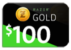 ريزر جولد - 100 دولار (عالمي)