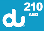 Du Card AED 210 