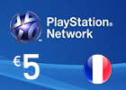 PlayStation France Store EUR 5