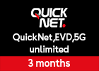 QUICKNet EVD 5G - unlimited for 3 months