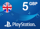 PlayStation UK Store GBP5