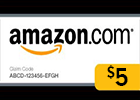 Amazon (US) Gift Card - USD 5