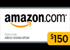 Amazon (US) Gift Card - USD 150