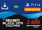 Call of Duty Black Ops Cold War 2400 Points (Saudi Store)