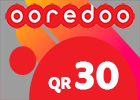 Ooredoo Card QR30