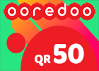 Ooredoo Card QR50