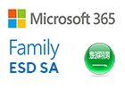 مايكروسوفت M365 فاميلي ESD السعودي