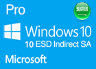 ميكروسوفت ويندوز 10 برو ESD غير مباشر السعودي