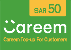 Careem Top-up Voucher for Customers SAR50