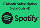 Spotify 6 Months Subscription Digital Code (UAE Store)