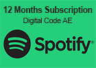 Spotify 12 Months Subscription Digital Code (UAE Store)