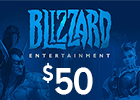 Blizzard GiftCard $50 (US Store Works in USA Only)