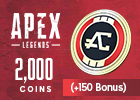 Apex Legends - 2,000 Coins + 150 Bonus (UAE Store)