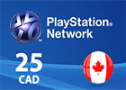 PlayStation Canada Store CAD 25