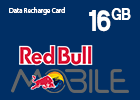 Red Bull Data Recharge Card 16GB