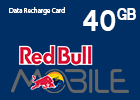 Red Bull Data Recharge Card 40GB